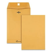 Quality Park Clasp Envelope 6 1/2 x 9 1/2 32lb Brown Kraft 100/Box 37763