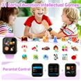 thumbnail image 3 of Eurhowing Kids Smart Watch Age 3-12, 31 Games, Learning Cards, HD Touch Screen, Camera, Music, Audiobook, Pedometer, Fun & Educational Birthday Gift Idea, Purple, 3 of 8