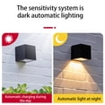thumbnail image 4 of Advancent Lámpara de pared Energía solar Paisaje Iluminación ambiental Patio Jardín Focos Exterior Patio Linterna Pilar Calle Césped Iluminación y accesorios Advancent HA072888-01, 4 of 6