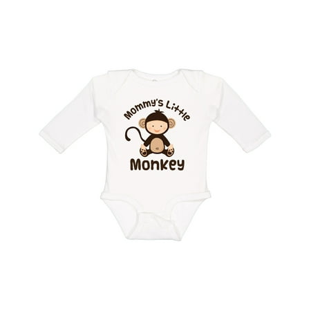 

Inktastic Mommys Little Monkey Baby Boy Outfit Gift Baby Boy Long Sleeve Bodysuit