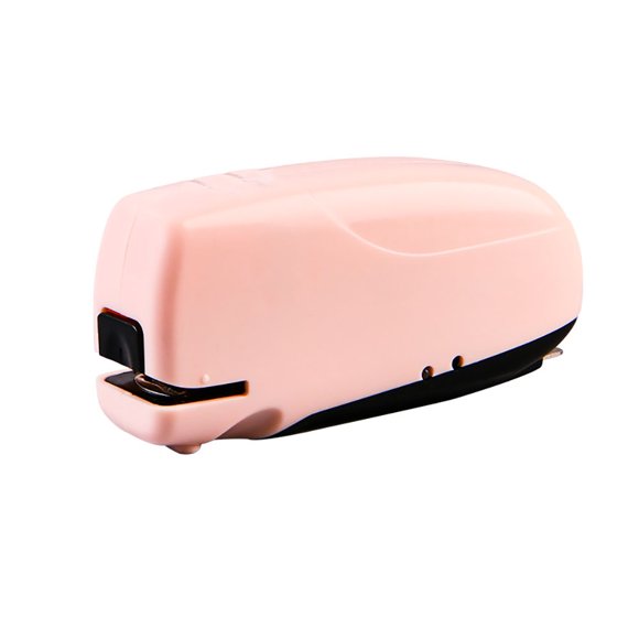 Automatic Electric Cordless Stapler Desktop Office Stapler 15 Sheet Capacity Less Effort Support Staples for Home Office School Supplies Lithium Battery Power Supply