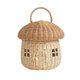 thumbnail image 1 of Cesta de almacenamiento de ratán, cesta tejida en forma de seta con tapa, cesta de fruta con mango tejido decorativo, 1 of 5
