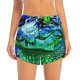thumbnail image 2 of Balery Colorful Stained Glass Crocodile Pantalones cortos deportivos para mujer con forro y dos bolsillos, elásticos, para entrenamiento, gimnasio, yoga-X-Large, 2 of 7