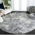 thumbnail image 2 of SAFAVIEH Invista Amias Geometric Area Rug, Beige/Grey, 6'7" x 6'7" Round, 2 of 7