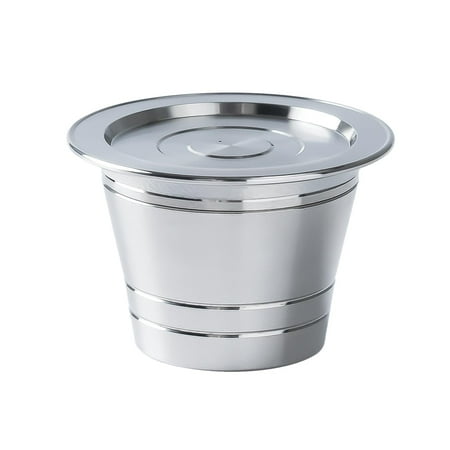 

Refillable Pod Machine Accessories Pod Holder Filter Strainer for kitchen and Metal Capsule: 37x37x25mm Capsule: 36x46x51mm