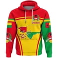 thumbnail image 2 of Sudadera con capucha con estampado de país africano, emblema de la bandera de Guinea-Bissau, estampado 3D, para hombre y mujer, ropa deportiva informal, talla 4XL, 2 of 5