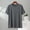 1 - Dark Gray, variant on Plain Men Shirts Oversized Modal T-Shirts Crew Neck Short Sleeve Big & Tall Mens T Shirts,Black,5XL