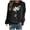 A-Black216, variant on Jamsmile Women Sweatshirts Summer Sunflowers Print Long Sleeve Casual Shirts Tops Streetwear Soft Oversized Sports Pullovers