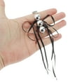 thumbnail image 4 of Unique Bargains 1 Pc Handbag Charms Keychains Beads Ribbon Bow Bag Accessories Black, 4 of 5