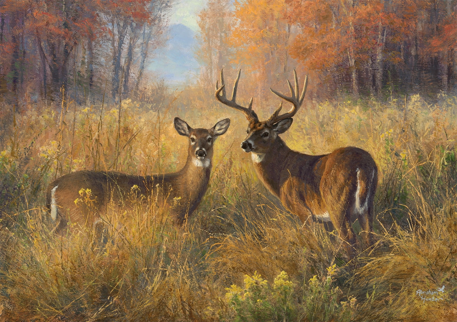 Buffalo Games Proud Pair 300-Piece Interlocking Jigsaw Puzzle