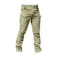 thumbnail image 2 of Yokua Men Stretch Tacticals Pants Cargo Pants,Outdoor Lightweight Work Hiking Pants, 2 of 8