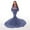Blue, variant on Jacenvly New Maternity Clothes for Women Long Chiffon Sleeve Tired Mermaid Maternity Dress for Photoshoot Photography Baby Shower Pregnant Clothes Woman Blue S