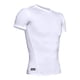 thumbnail image 2 of Camiseta de compresión Under Armour HeatGear de manga corta XXL blanca, 2 of 5