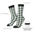 thumbnail image 4 of Disketp Scottish Checkered Unisex Crew Socks Lightweight Breathable Ventilation Ankle Socks, Mid-calf socks for Daily, 4 of 6
