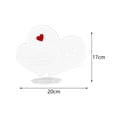 thumbnail image 3 of Placa Acrílica En Forma de corazón Macarena decoración del hogar para San Valentín, 3 of 8