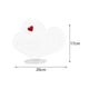thumbnail image 2 of Placa acrílica en forma de corazón, decoración del día de San Valentín, decoración acrílica en forma de corazón, para cocina, 2 of 8