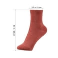 thumbnail image 3 of 10 Pairs White Cotton Tube Socks for Running and Casual Wear, Unisex Socks for Men and Women, 3 of 6