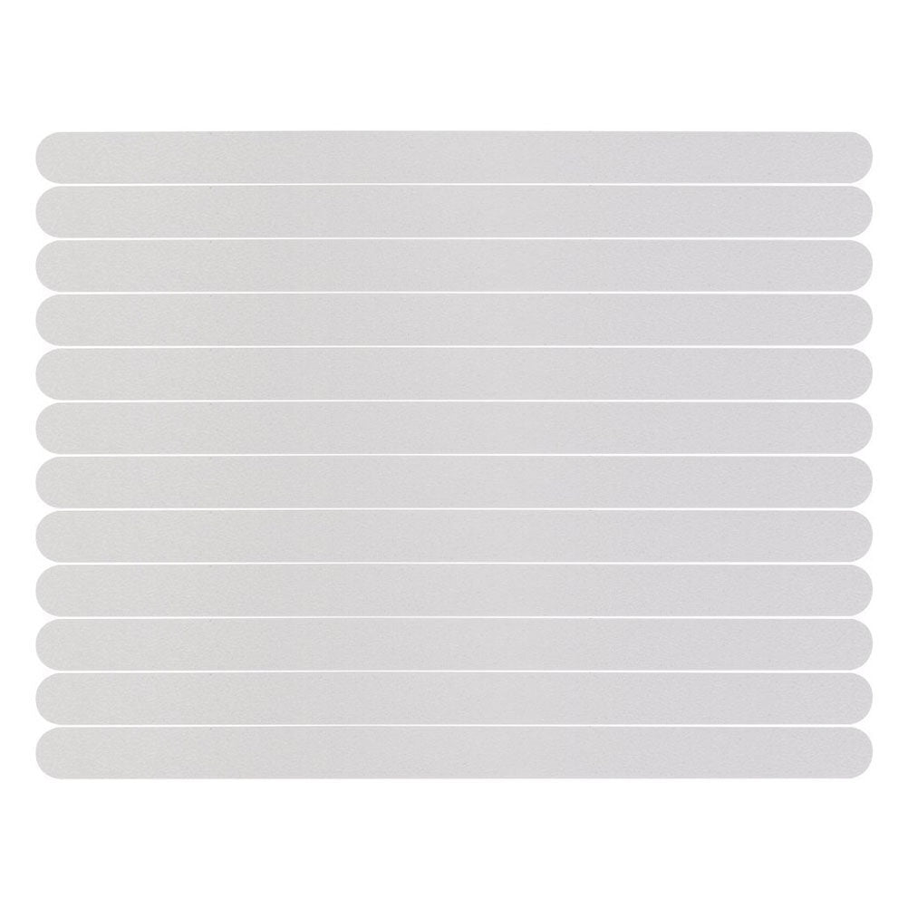 24pcs Antislip Strips Shower Stickers Bath Safety Strips Transparent