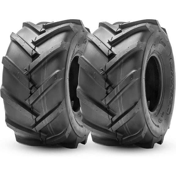 HALBERD 18x9.50-8 Lawn Mower Tires 4PR Tractor Tires Great Traction for Garden Tractors Riding Mower Golf Cart Excavators Set of 2