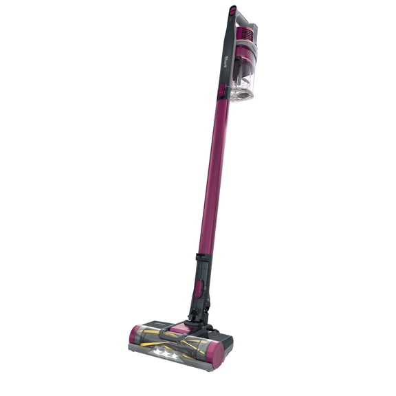 Shark Pet Plus Cordless Stick Vacuum, Carpet and Hardfloors, PowerFins Self-Cleaning Brushroll, Detachable Handvac, 40-Min Run Time, IZ162H Magenta