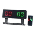 thumbnail image 1 of Marcador electrónico de billar con control remoto, robusto y multifuncional para baloncesto, 26 x 9,5 x 3 cm, marcador digital portátil., 1 of 8