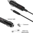 thumbnail image 3 of Nuxkst Car 12V DC Auto Adapter for Kenic Model No KD-627 24W1 E305658 Vehicle Charger, 3 of 5