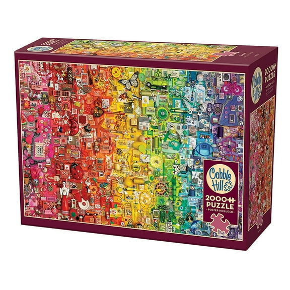 Cobble Hill Rainbow Jigsaw Puzzle