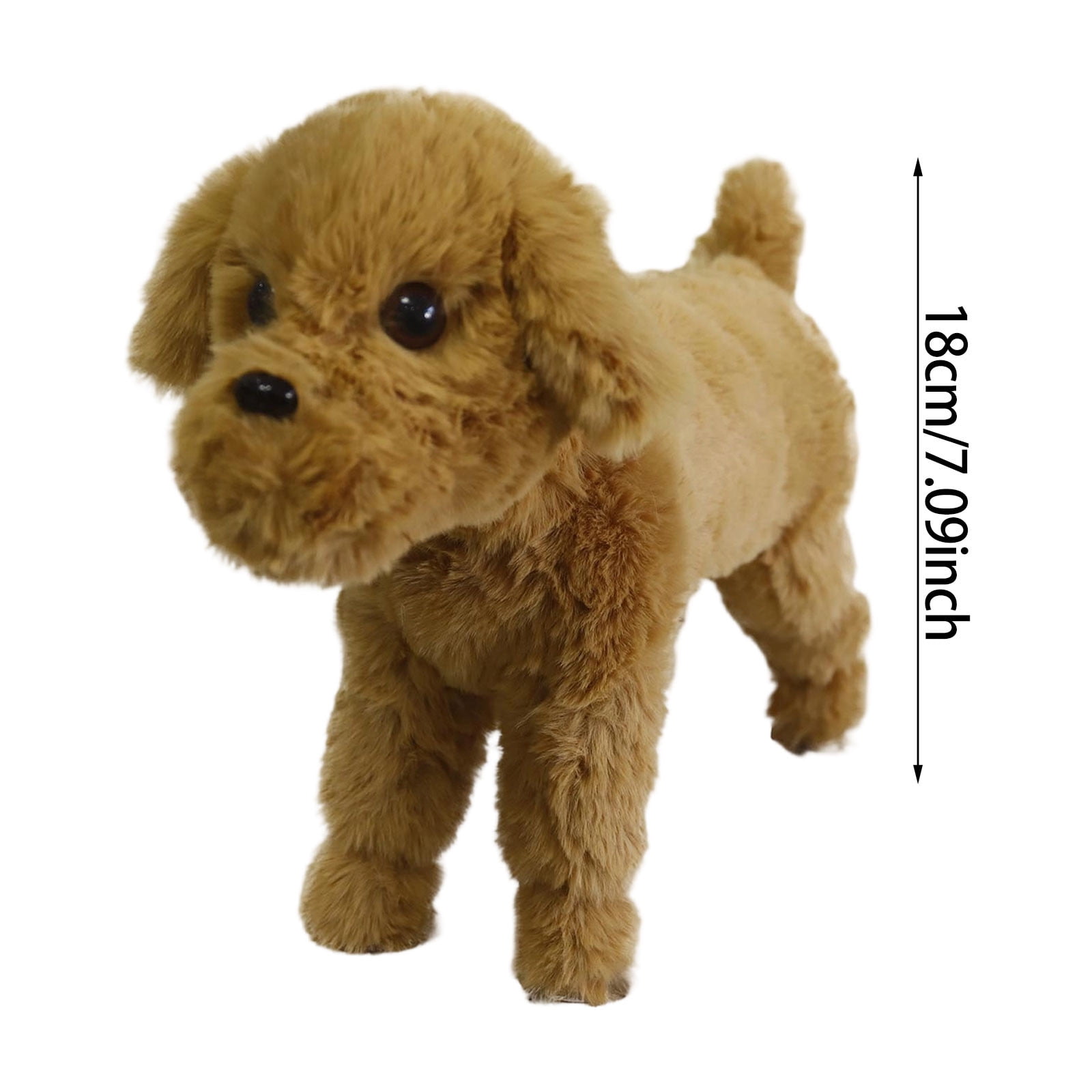uvwlwu Realistic Female Companion Silicone Channel Dog Toy for Male Heat Cycle Release Height Adjustable Anxiety Interactive Pet Supplies(C)