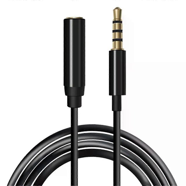 35mm Microphone Extension Cable 2M Extension Cable Male to Female Mini MIC Cord Universal Mic Cord