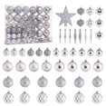 thumbnail image 2 of VALSEEL Clearance 49 Piece Christmas Ornament Set, Shatterproof Ornaments With Assorted Christmas Tree Pendants, 2 of 2