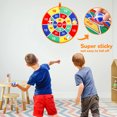 thumbnail image 2 of Dartboard Toss Game Toys for Kids 3 4 5 Year Old, Sports Toys for Toddler, Indoor Outdoor Toys for Boys Girls 3-6, 2 of 7