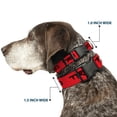 thumbnail image 2 of Toyota Pet Collar, Dog Collar Plastic Buckle, Toyota Racing Development TRD Logo Red Black, 7 to 8.5 Inches 0.5 Inch Wide, 2 of 8