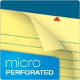 thumbnail image 4 of TOPS Docket Pads, Jr. Legal Rule, 5 x 8 Inches, Canary, 50 Sheets/Pad, 12 Pads/Pack (63350), 4 of 8