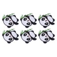 thumbnail image 4 of 6PCS Panda Embroidered Patch, Panda Iron On Patches Sew On Applique Patch DIY Custom Sewing Patches For Backpacks Clothes Bags  Arts Craft, 4 of 8