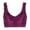 Purple, variant on Sngxgn Wireless Bras for Women,Comfortable Seamless Bra Bralettes Adjustable Straps Everyday Bra(White,M)