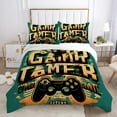 thumbnail image 3 of TAMFR GAME Print Home Bedding Suit Comforter Cover Esport Style Pillowcase Teen Textile Bedset, 3 of 6