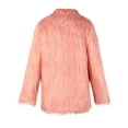 thumbnail image 5 of IROINNID Women's Faux-fur Jacket Long Sleeve Solid Color Outwear, Comfy Winter Warm Jackets Faux Jacket Warm Furry Faux Jacket Outerwear Over Jacket, 5 of 5