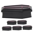 thumbnail image 4 of FRCOLOR Halloween Miniature Coffin Box Plastic Multi Color Realistic Design for Party Favors and Decor 6pcs, 4 of 8