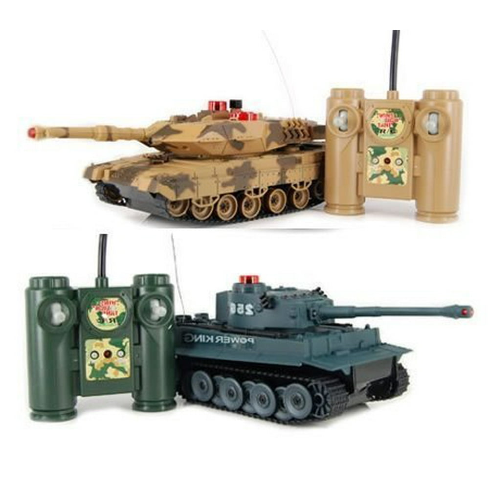 iPlay RC Battling Tanks -Set of 2 Full Size Infrared Radio Remote 