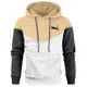 thumbnail image 3 of Sudaderas con capucha estampadas para hombre, ropa deportiva para exteriores, Sudadera con capucha de pesca de moda, top a juego de dos colores, simplicidad callejera, Otoño e Invierno, 3 of 5