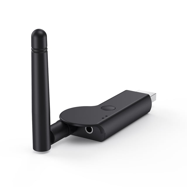 Adaptador de audio con antena externa Computadora portátil para el hogar Reproductor de CD Transmisor 5.2 compatible con Bluetooth Accesorios para PC de escritorio kenally EL005373-00B