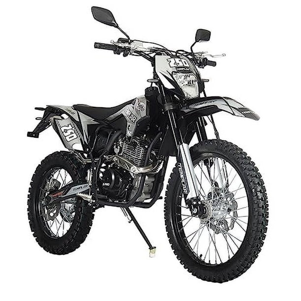 TX-27 Men Of l Men Of l ブラックホワイト X-Pro Templar 250cc Gas Dirt Bike for Adults, Powerful Engine