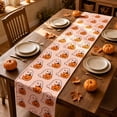 thumbnail image 6 of Miwamany Halloween Ghost Table Runner , Fabric Spooky Dining Decor, Seasonal Fall Kitchen Restaurant Tablecloth for Party Home Celebration Centerpiece, 6 of 7