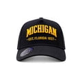 thumbnail image 2 of Knite Gorra Trucker para Hombre de Malla Transpirable Michigan Negra y Amarillo, 2 of 5