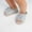Gray, variant on 2024 Baby Girls Sandals Infant Toddler Shoes Open Toe Slip On Spring Summer Comfortable Breathable Mesh Flat Soft Soled Sandals 6-12 Months White