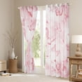 thumbnail image 3 of jejeloiu Kawaii Butterfly Blackout Curtains,Girls Pink Curtains Pack of 2 (38x45 Each),Fairy Tale Theme Window Curtains For Girls Teens,Ultra Soft Home Decor, 3 of 6