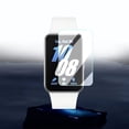 thumbnail image 4 of Paquete de 2 películas protectoras suaves impermeables TPU/PMMA 3D Protector de pantalla curvado antihuellas dactilares para Samsung Galaxy Fit 3 2024, 4 of 6
