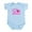 Sky Blue, variant on CafePress - Infant Bodysuit - Baby Light Bodysuit, Size Newborn - 24 Months