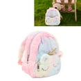 thumbnail image 4 of Linda Mochila De Dibujos Animados Con Patrón Vívido, Mochila Escolar De Peluche Suave Para Niñas Pequeñas, Correa Ajustable, Duradera Y Resistente A La Abrasión, 4 of 7