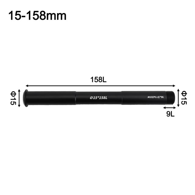 Mountain bicycle Thru Axles 15*148/155/158mm Front And Rear Thru Axle Bike Parts